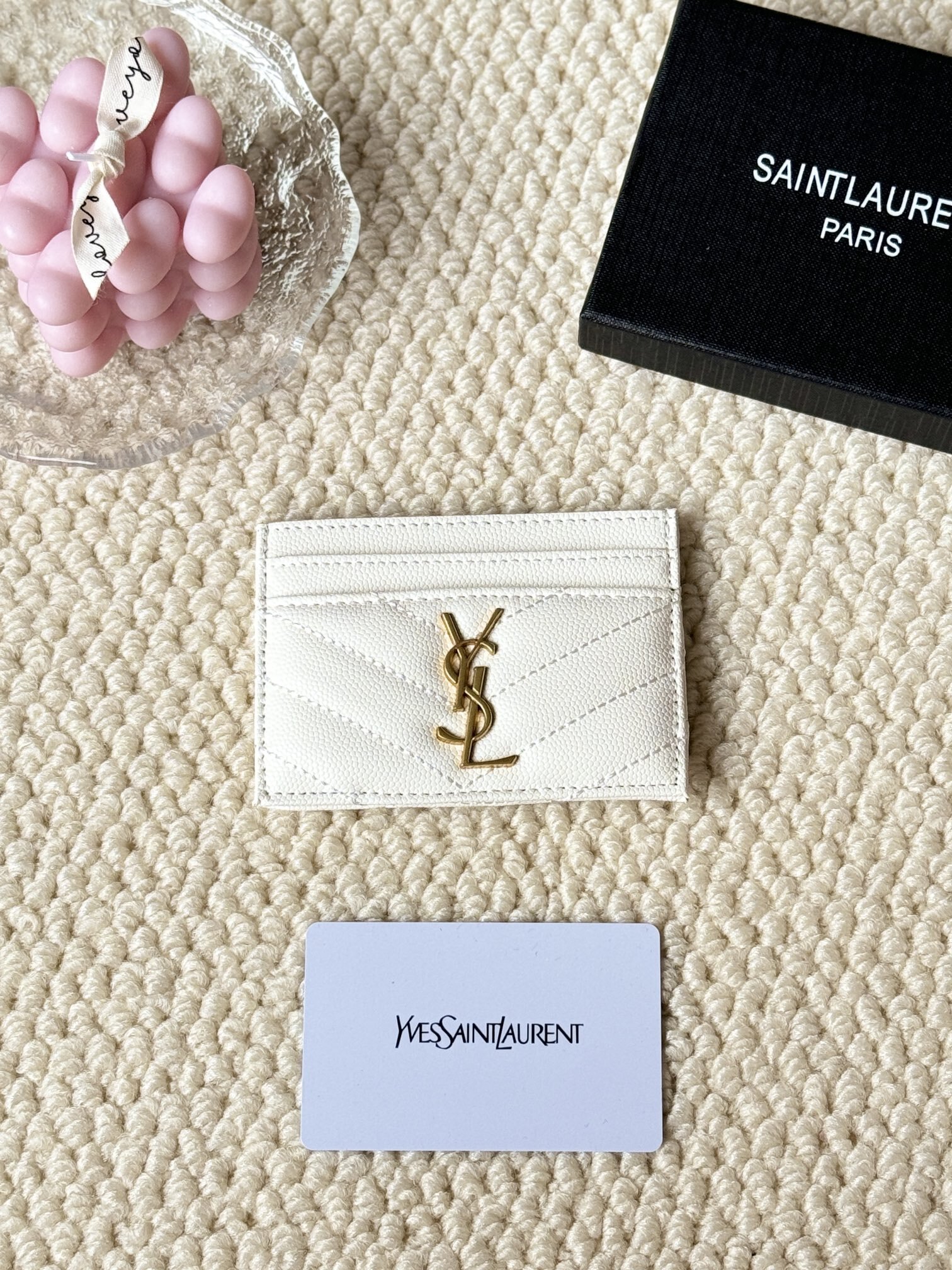 YSL 423291 10.5×7.5×0.5cm 7